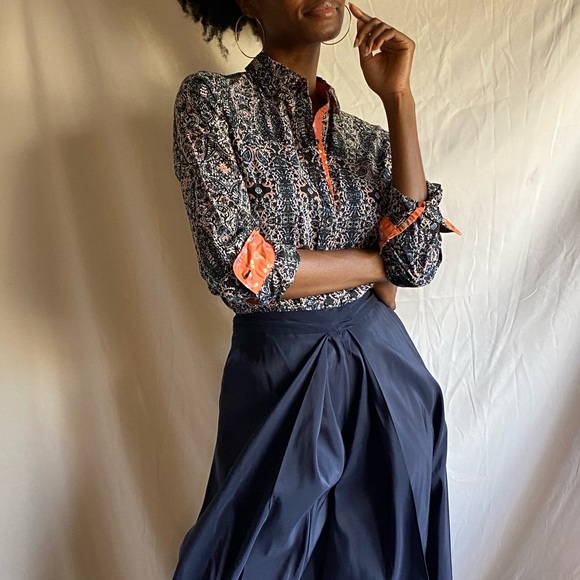 Joe fresh printed dress shirt Cotten - Picture 5 of 12